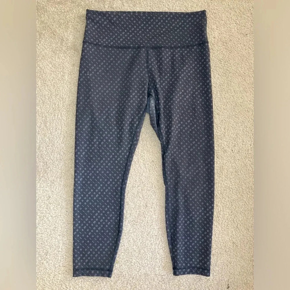 Lululemon Wunder Train High-Rise Tight 25" Mirrorify Black Multi Size 14 - Picture 1 of 6